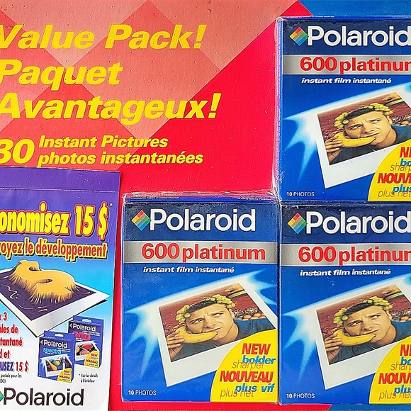 30 pack polaroid 600